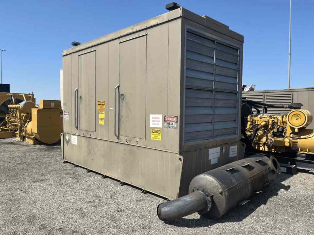 Caterpillar 3412C Standby Diesel Generator — SOLD